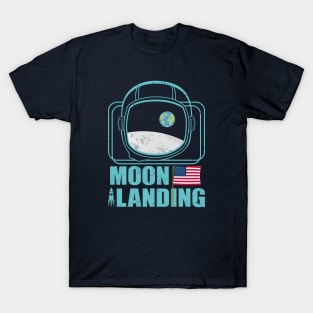 The Astronaut's View of Earth from the Moon. T-Shirt